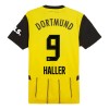 Virallinen pelipaita Borussia Dortmund Haller 9 Koti 2024-25 Lyhythihainen - Miesten